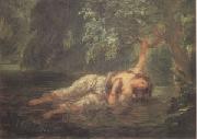 Eugene Delacroix The Death of Ophelia (mk05) china oil painting reproduction